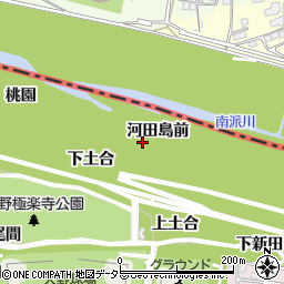 愛知県一宮市浅井町大野河田島前周辺の地図