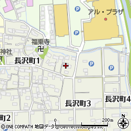 岐阜県大垣市長沢町1丁目934周辺の地図