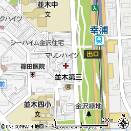 金沢シーサイドタウンマリンハイツ５－８号棟周辺の地図