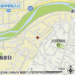 神奈川県平塚市南金目1412周辺の地図