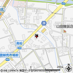 ＪＡしまね出雲地区本部　自動車燃料部・ガスセンター周辺の地図