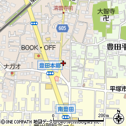 平塚豊田郵便局 ＡＴＭ周辺の地図