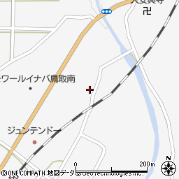 鳥取県鳥取市用瀬町鷹狩666周辺の地図
