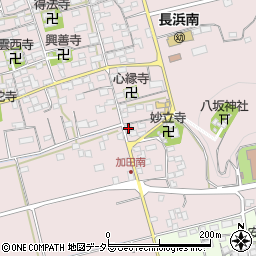 滋賀県長浜市加田町113周辺の地図