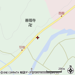 京都府綾部市睦合町下引地5-2周辺の地図