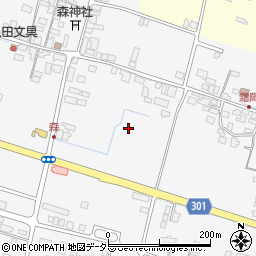 滋賀県高島市新旭町旭周辺の地図