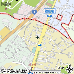 神奈川県藤沢市大鋸1223-18周辺の地図