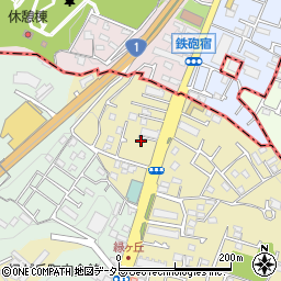 神奈川県藤沢市大鋸1223-2周辺の地図