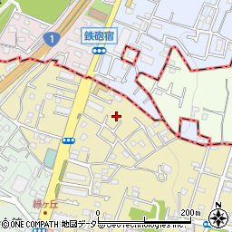 神奈川県藤沢市大鋸1211-4周辺の地図