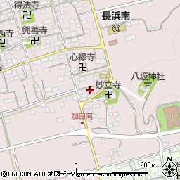 滋賀県長浜市加田町111周辺の地図