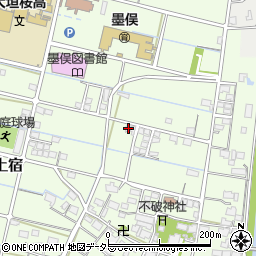 岐阜県大垣市墨俣町上宿276-3周辺の地図