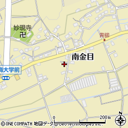神奈川県平塚市南金目325周辺の地図