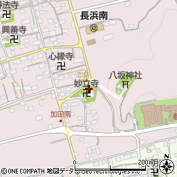 滋賀県長浜市加田町107周辺の地図