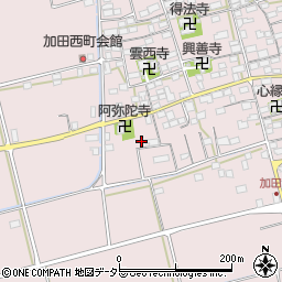 滋賀県長浜市加田町2397-2周辺の地図