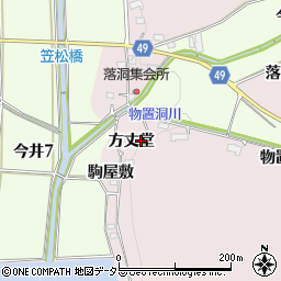 愛知県犬山市今井方丈堂6周辺の地図