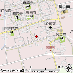 滋賀県長浜市加田町2420周辺の地図