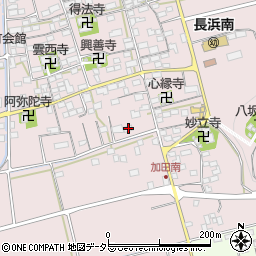 滋賀県長浜市加田町2421周辺の地図