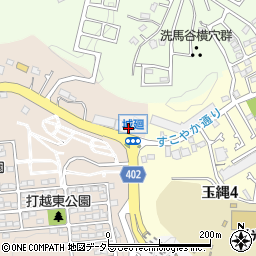 神奈川県鎌倉市城廻16-1周辺の地図