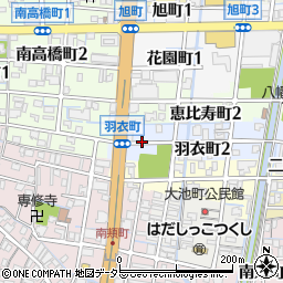 〒503-0861 岐阜県大垣市羽衣町の地図