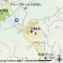 山北町立川村小学校周辺の地図