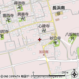 滋賀県長浜市加田町2436周辺の地図