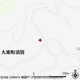 島根県雲南市大東町須賀836周辺の地図