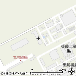 デイリーヤマザキ日本製鉄君津店周辺の地図