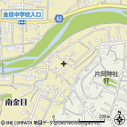 神奈川県平塚市南金目1415-6周辺の地図
