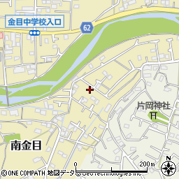 神奈川県平塚市南金目1415-5周辺の地図