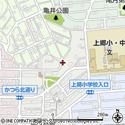 神奈川県横浜市栄区桂台東4周辺の地図