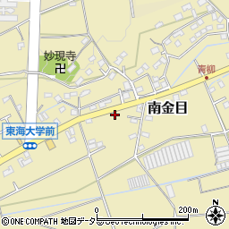 神奈川県平塚市南金目323-1周辺の地図