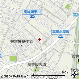 愛知県丹羽郡扶桑町高雄南東川122-8周辺の地図