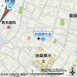 愛知県丹羽郡扶桑町高雄定松郷116周辺の地図