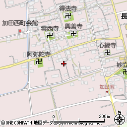 滋賀県長浜市加田町2407-2周辺の地図
