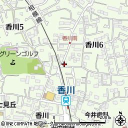 アイペック茅ヶ崎香川第１駐車場周辺の地図