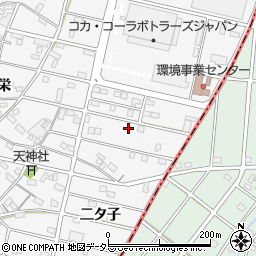 愛知県江南市和田町二タ子8周辺の地図