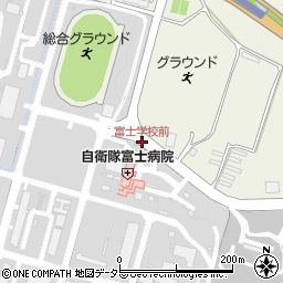 富士学校周辺の地図