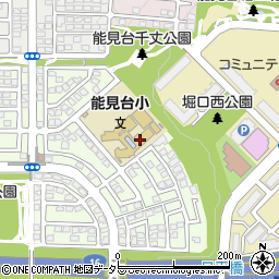 横浜市立能見台小学校　はまっ子ふれあいスクール放課後キッズクラブ周辺の地図