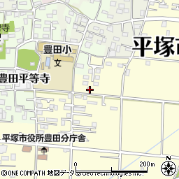 神奈川県平塚市南豊田540-7周辺の地図