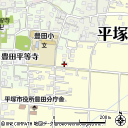 神奈川県平塚市南豊田540-6周辺の地図