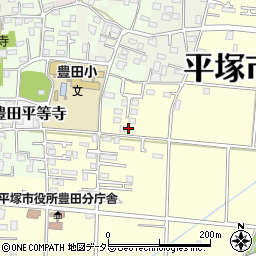 神奈川県平塚市南豊田540-8周辺の地図