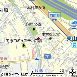 神奈川県足柄上郡山北町向原1904周辺の地図