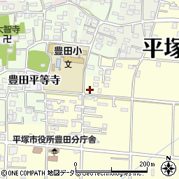 神奈川県平塚市南豊田540-4周辺の地図