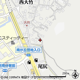 神奈川県秦野市西大竹161-21周辺の地図