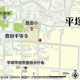神奈川県平塚市南豊田540-10周辺の地図