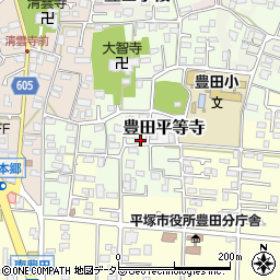神奈川県平塚市豊田宮下820周辺の地図