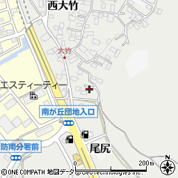 神奈川県秦野市西大竹161-20周辺の地図