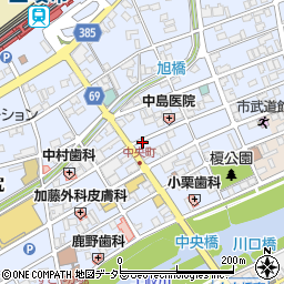 トーカイ薬局　土岐中央店周辺の地図