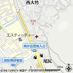 神奈川県秦野市西大竹164-1周辺の地図