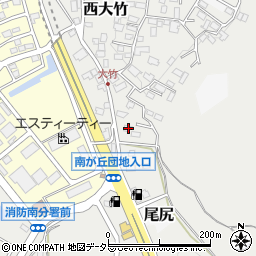 神奈川県秦野市西大竹164-3周辺の地図